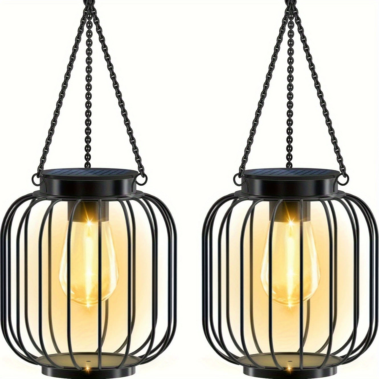 💗LAST DAY SALE 50% OFF⚡Retro Metal Solar Lanterns