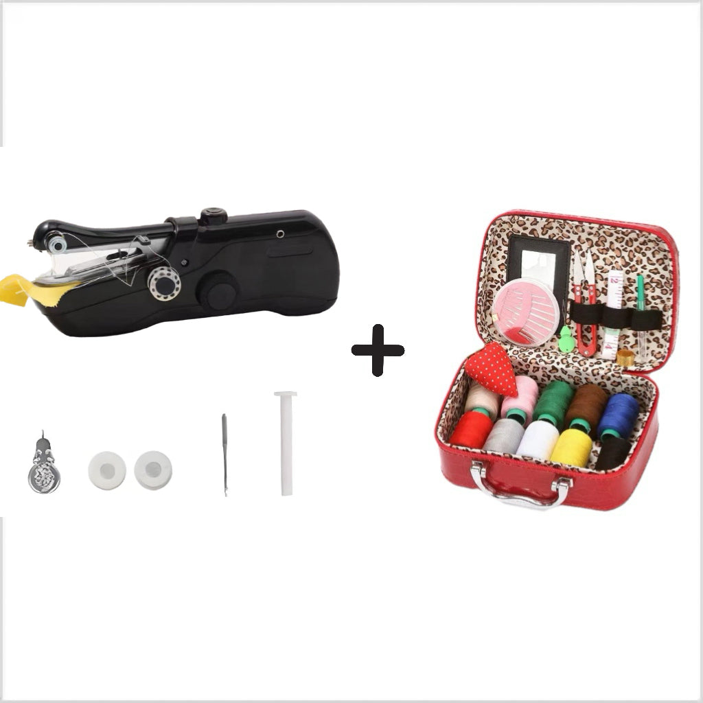 ⏳🔥LIMITED-TIME 50% OFF! ⏰🧵 Mini Electric Sewing Machine – Lightweight, Portable & Easy to Use! ✨