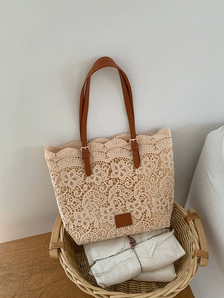 👜New Arrival Lace & Legacy 🌹Vintage Lace Shoulder Bag – Elegant Lace, Spacious Interior & Adjustable Strap – Perfect for Wedding, Daily & Travel ✨