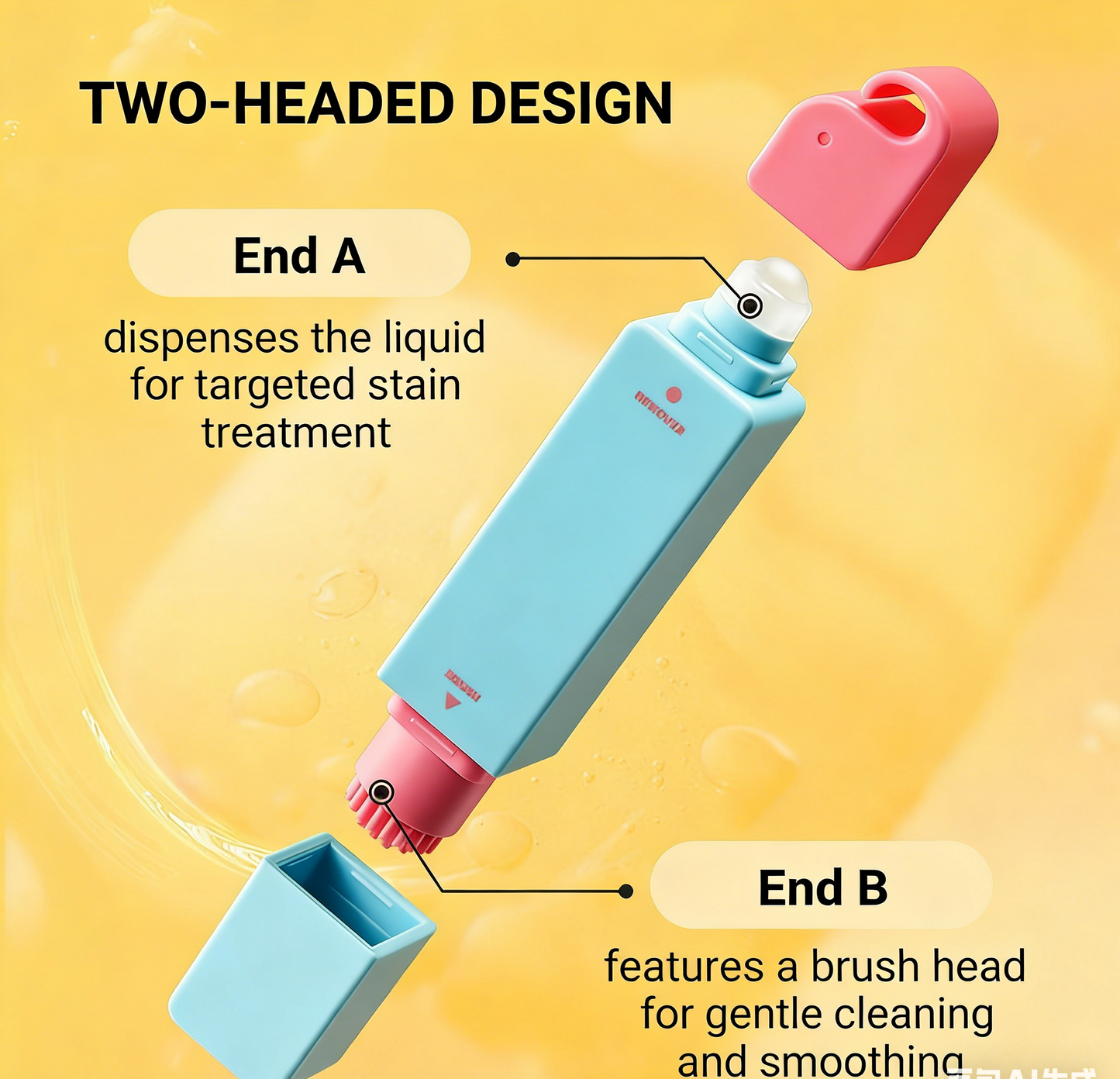 Portable Instant Leave-In Stain Remover Pen