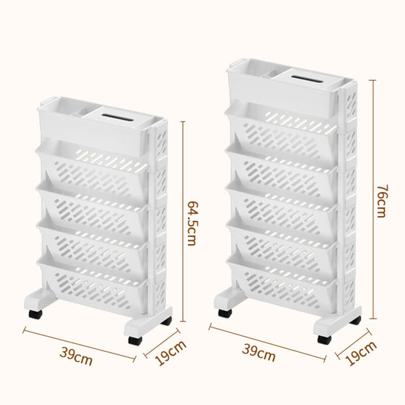 📚 Simple Movable Bookshelf on Wheels – Easy & Space-Saving Storage ✨