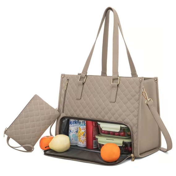 📢📢50% OFF !!!⏰3 in 1 Lunch Tote Bag for Women🎁Free Matching Wallet⏰