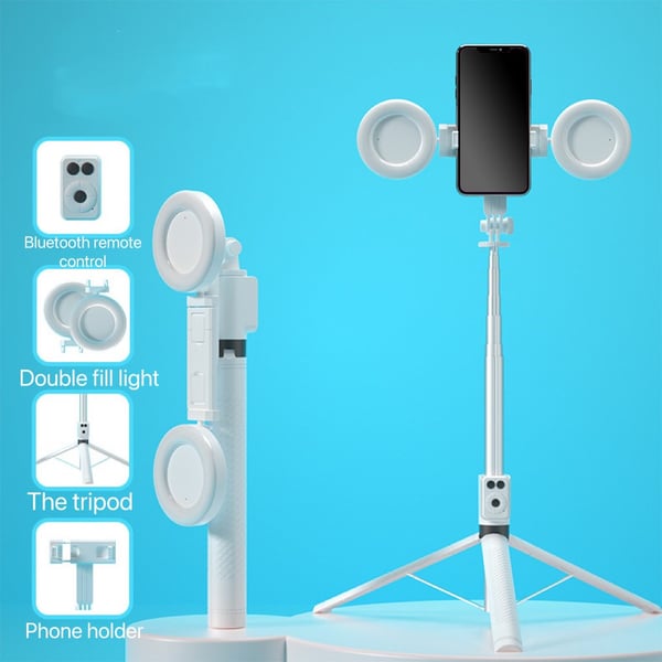 🎁Hot Sale 50% OFF⏳New 6 in 1 Bluetooth Selfie Stick
