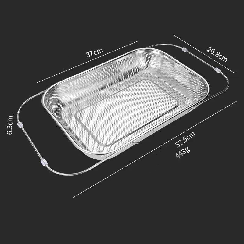 🎉HOT SALE🎉Stainless Steel Telescopic Drainer Basket