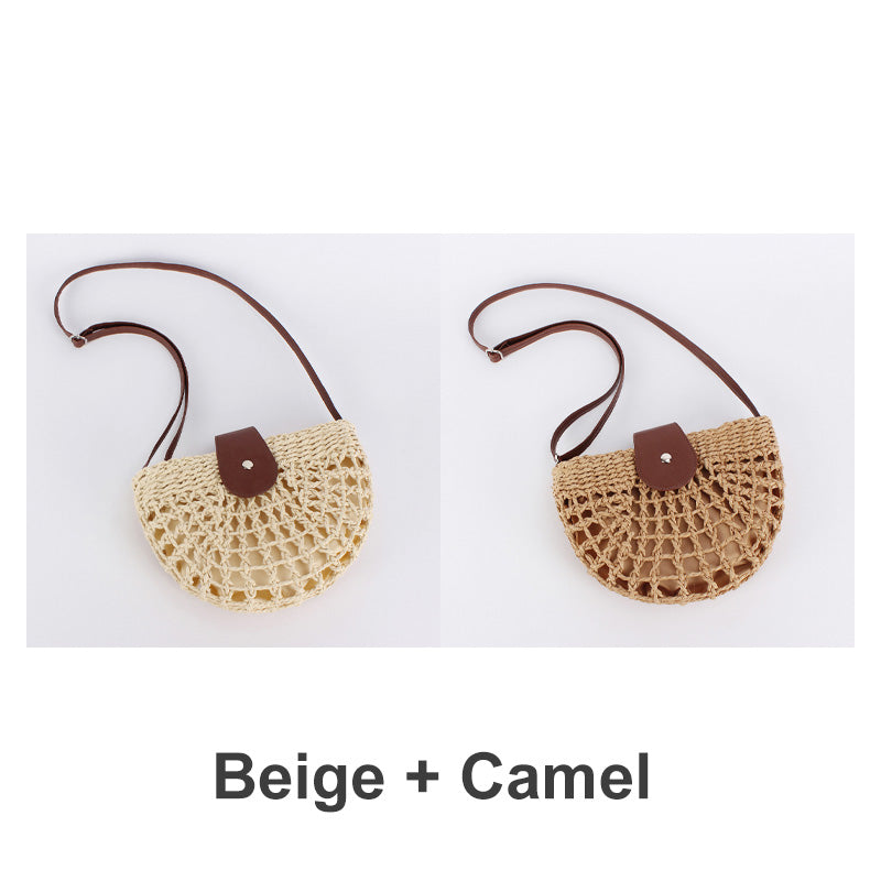 Woven Crossbody Bag for Women
