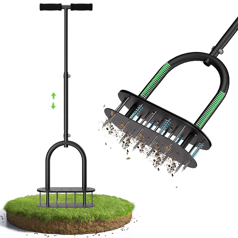 🔥 50% OFF on selected products🎉💐 50% OFF NOW! Heavy-Duty Manual Lawn Coring Aerator