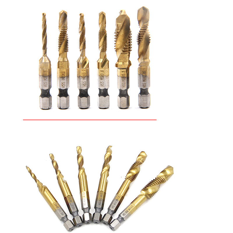 🎁2026 New Arrivals 60% OFF💥Hex Shank Combination Drill and Tap Bit Set