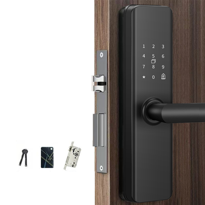 ⏳🔥LIMITED-TIME 50% OFF! ⏰Smart Fingerprint Door Lock for Indoor Wooden Doors No Drilling Needed