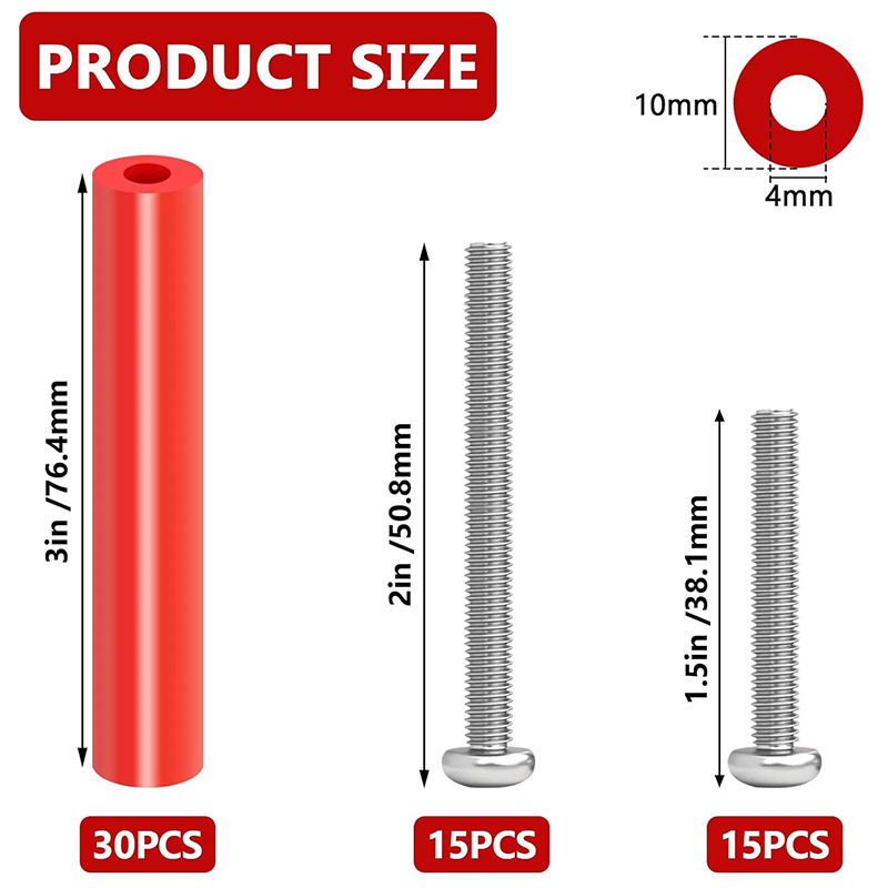 Outlet Spacer & Screw Assortment Kit