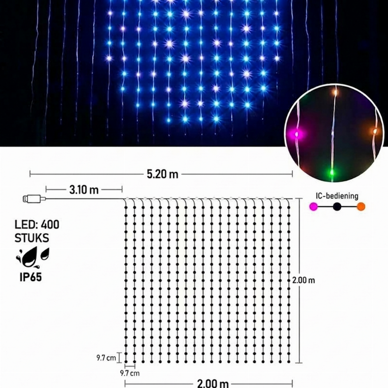 Smart LED String Lights — Music Sync, App Control, Waterproof & USB-Powered 🎵