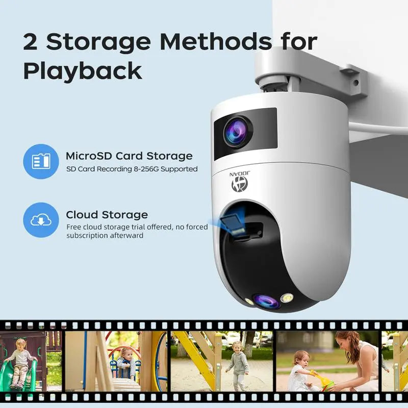 360° view, human detection & color night vision. Smart home protection – stock up & save! 🏠✅