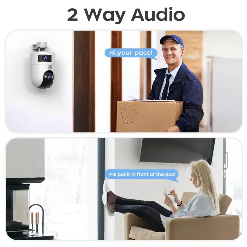 360° view, human detection & color night vision. Smart home protection – stock up & save! 🏠✅