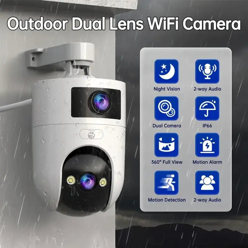 360° view, human detection & color night vision. Smart home protection – stock up & save! 🏠✅
