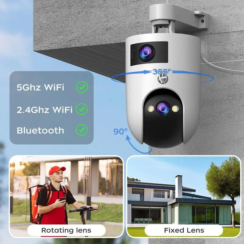 360° view, human detection & color night vision. Smart home protection – stock up & save! 🏠✅