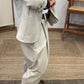 Women Collar Jacket+pants Temperament Commuting Suit