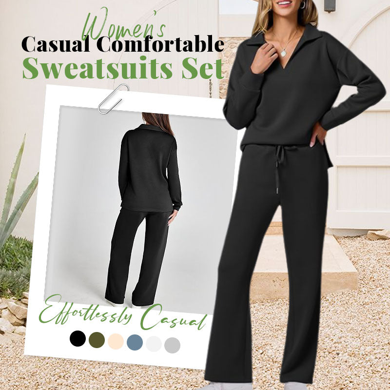 ⏳LAST DAY SALE 52% OFF!!☁️Women's 2 Piece Sets Outfits Casual Long Sleeve Sweatsuits Sets