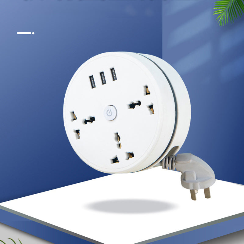 🔌 50% OFF NOW! ⏰ Cord-Winding Universal Power Strip – Built-in cord reel, multiple outlets & surge protection – Keeps cables tidy & organized at home or office ✨