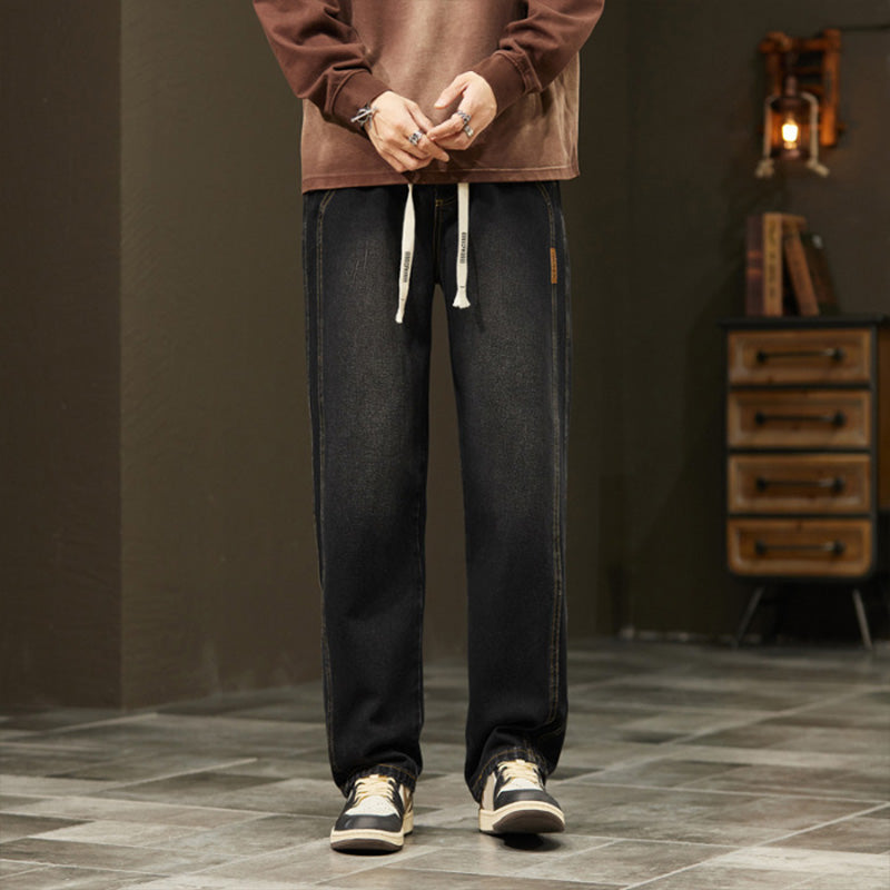 ⏰ Now only 50% off!📢📢50 % OFF !!🎅Men's Loose Straight Jeans👖💥