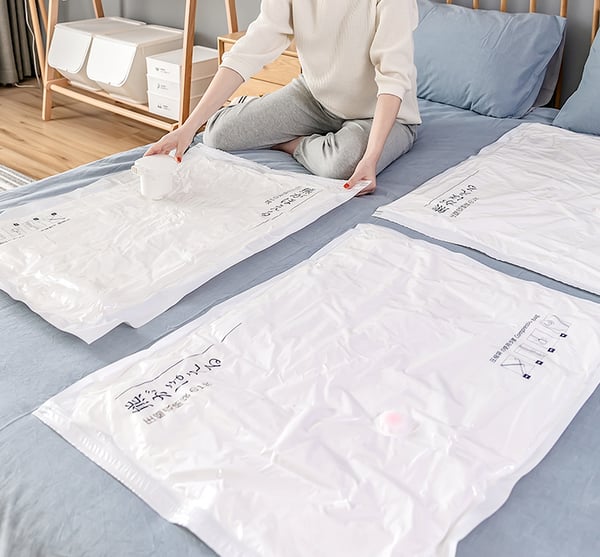 🧳 Save 50%! 💨 Electric Vacuum Compression Bag – With pump & space-saving ✨
