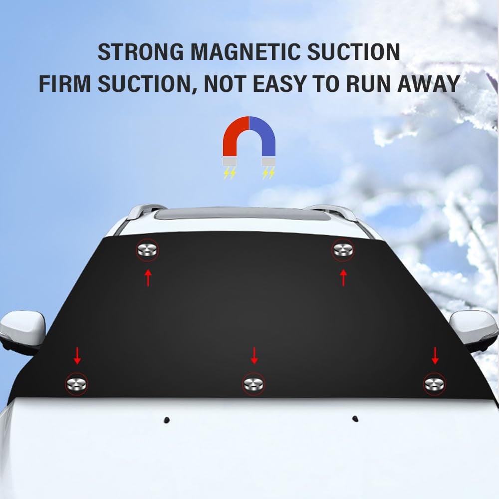 🎁2026 New Arrivals 50% OFF💥Upgraded Car Windshield Magnetic Snow Cover❄️