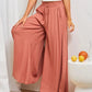 👖  50% OFF! ✨ Wide-Leg High-Waisted Pants – Cotton Blend, Loose Fit, Drawstring 🌿