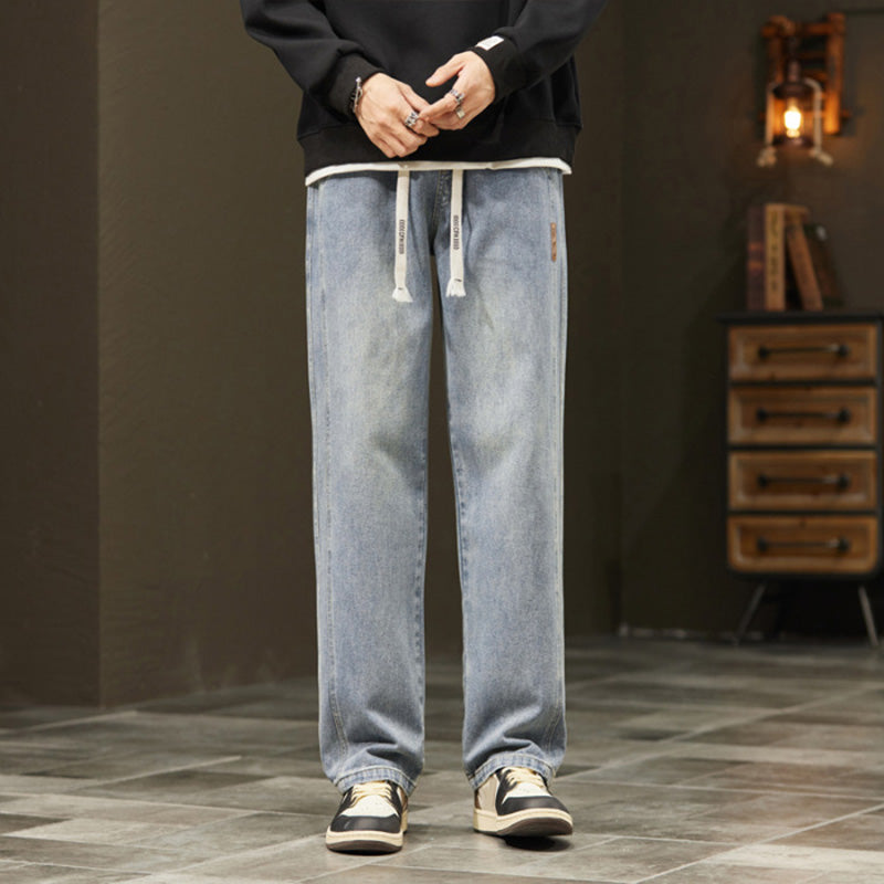 ⏰ Now only 50% off!📢📢50 % OFF !!🎅Men's Loose Straight Jeans👖💥