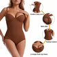🔥 Hot Sale 50% OFF 🔥Shapewear Bodysuit with Bra|Ruched Slimming Adjustable Waist✨