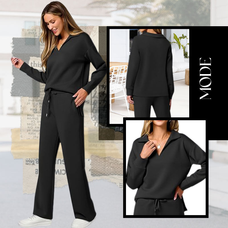 ⏳LAST DAY SALE 52% OFF!!☁️Women's 2 Piece Sets Outfits Casual Long Sleeve Sweatsuits Sets