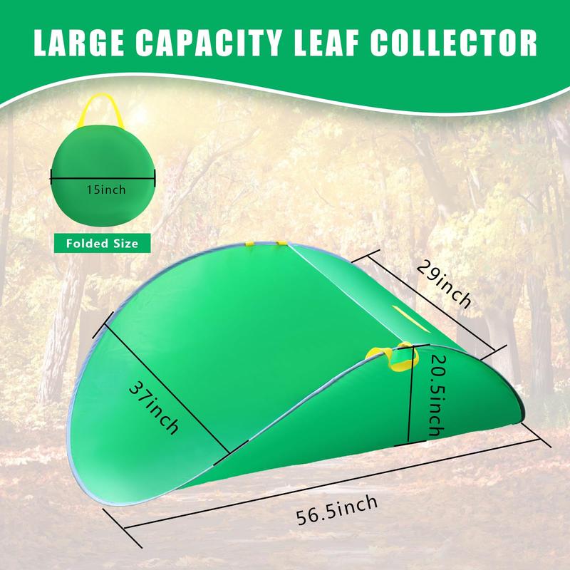 🌿Green Leaf Collection Garden Leaf Gathering Tent