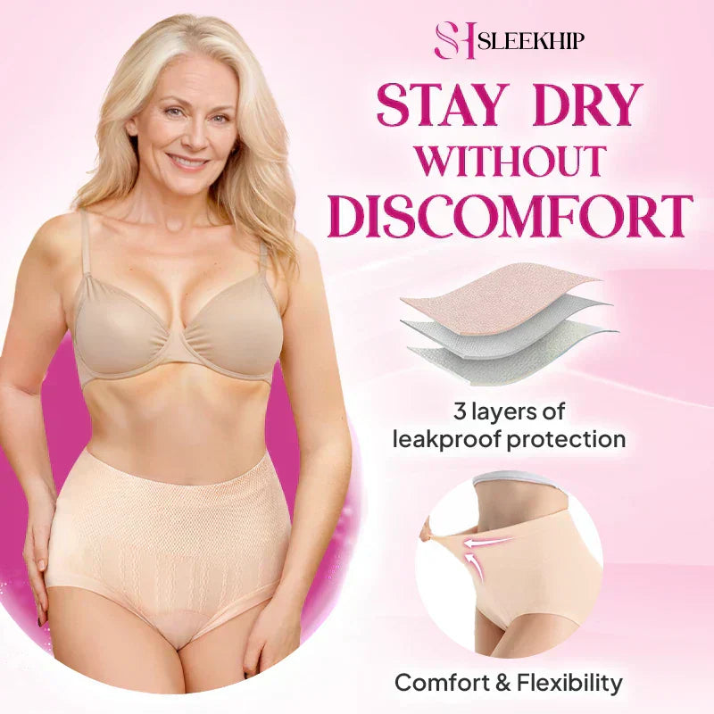 💥LAST DAY Clearance Sale-50% OFF💞Leakproof High-Waist Tummy-Control Butt-Lifting Panties