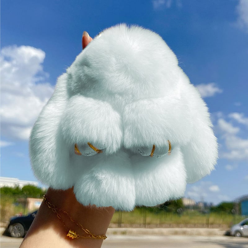 🏆LIMITED TIME SPECIAL SALE 50% OFF🐰 Handmade Soft Bunny PomPom Charms