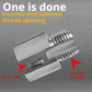 1/2'' and 3/4'' Water pipe internal and external integrated threader