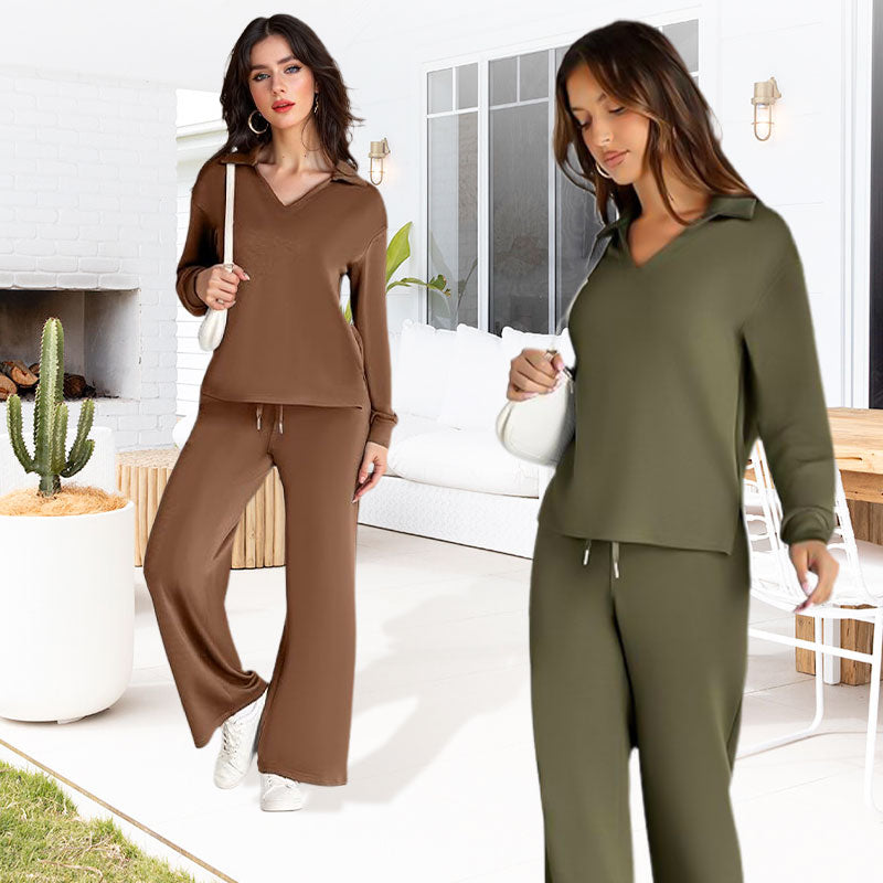 ⏳LAST DAY SALE 52% OFF!!☁️Women's 2 Piece Sets Outfits Casual Long Sleeve Sweatsuits Sets