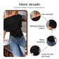🔥 Hot sale 50% OFF！！🔥Women's Asymmetrical Off-Shoulder Batwing Sleeve Top