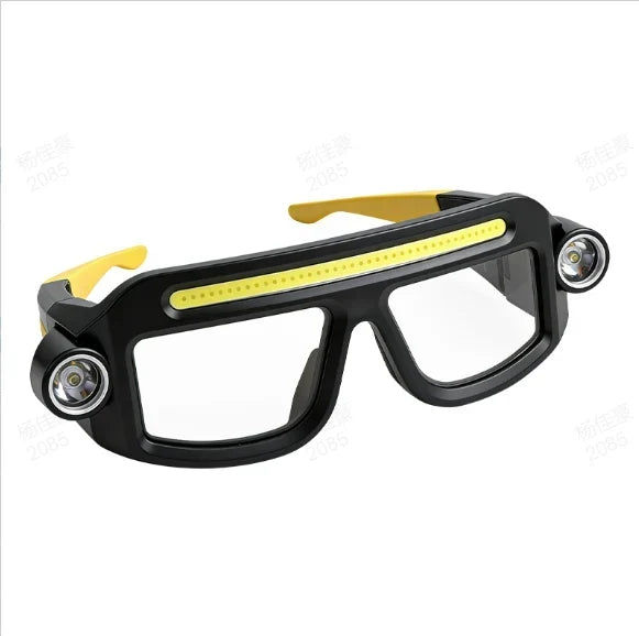 ✨Rechargeable LED headlamp in eyeglass style