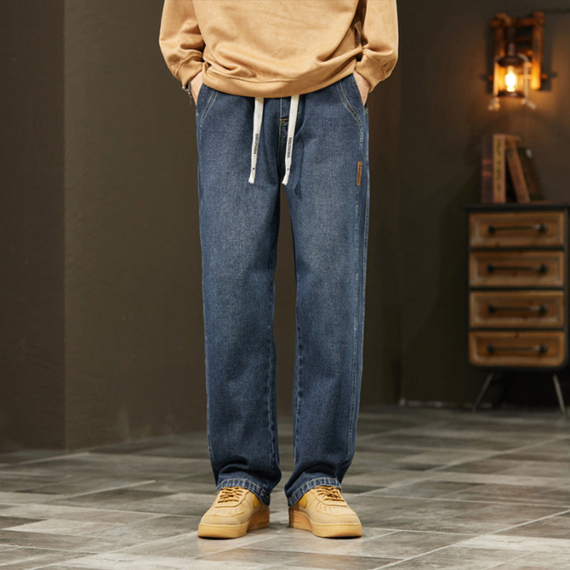 ⏰ Now only 50% off!📢📢50 % OFF !!🎅Men's Loose Straight Jeans👖💥