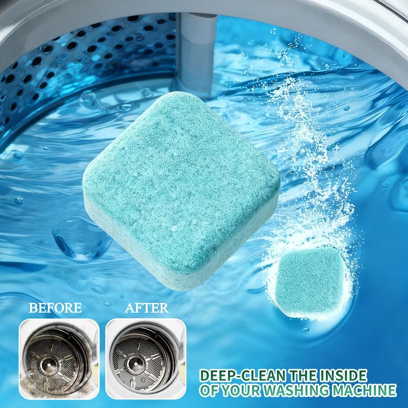 Eco-Friendly Washing Machine Cleaner Fights Pet Odors & Hair Build-Up for Fresh Clean Machines