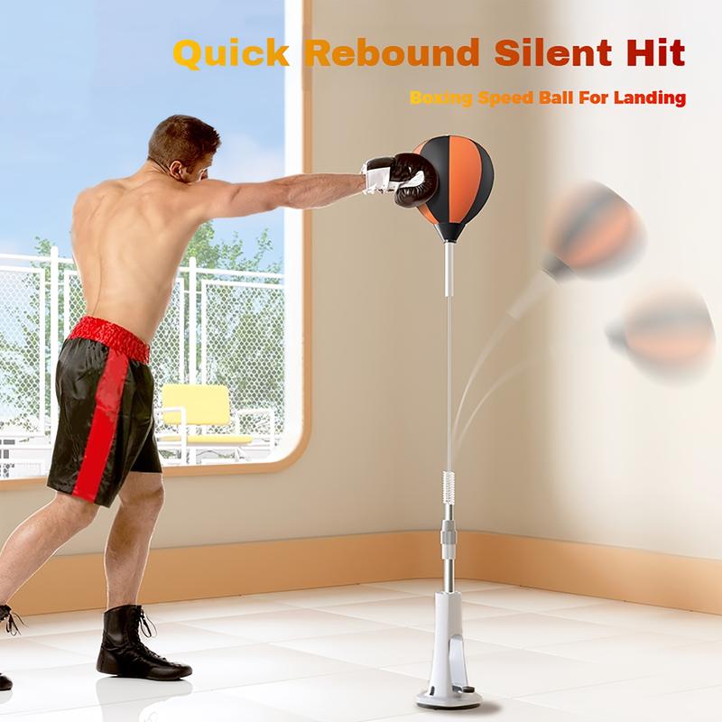 💎 50% OFF! 💎High-quality boxing speed ball with stand – height-adjustable for teens and adults – 360° rebound for stress relief and fitness – ideal for home use in bedrooms, living rooms, and gardens