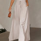 👖  50% OFF! ✨ Wide-Leg High-Waisted Pants – Cotton Blend, Loose Fit, Drawstring 🌿