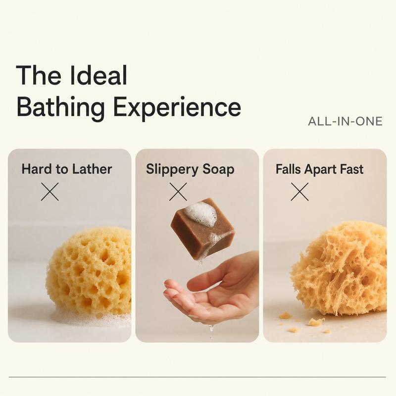 🌞Summer Sale: 50% Off🔥🧼Double-Sided Bath Foaming Pouch🧽
