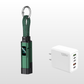 🔥🔌 4-in-1 Charging Cable with Digital Display & Keychain – Fast-Charging, Kink-Resistant & Compact