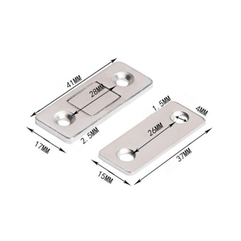 🚪 LIMITED-TIME 50% OFF🧲 6-Piece Ultra-Thin Magnetic Door Catch Set – No-Drill Installation, Strong Hold & Stainless Steel Design 🏠