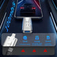 4-in-1 MFi Certified USB Flash Drive with Type-C Adapter for iPhone/Android/PC