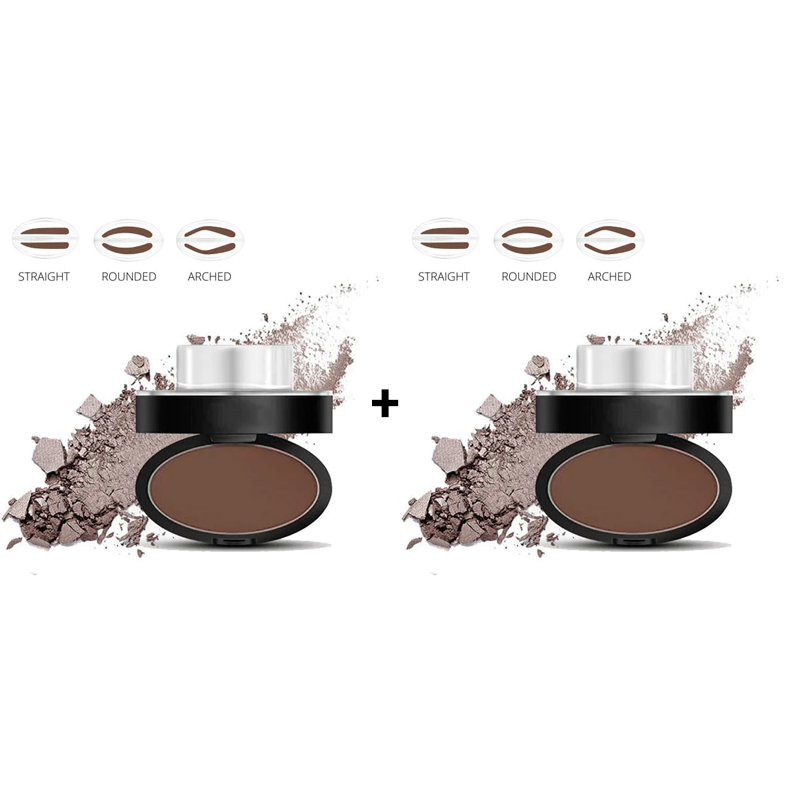 🎁2026 New Arrivals 50% OFF💥Eyebrow Stamp Powder with Brush – Press & go, perfect brows in seconds. Waterproof, 24h wear, no salon needed. A beauty game‑changer! 💄🌸