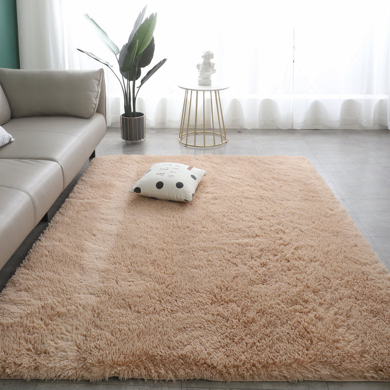⏳Time-Limited Special⏰Gradient Color Plush Floor Mat – Ultra-Soft, Non-Slip & Machine Washable for Bedroom, Nursery & Living Room! 🌈🛋️
