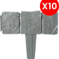 ⏳Time-Limited Special⏰Imitation Stone Garden Fence – Realistic Look, Easy Install & Expandable Design 🌿✨