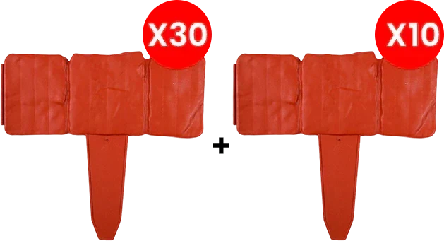 ⏳Time-Limited Special⏰Imitation Stone Garden Fence – Realistic Look, Easy Install & Expandable Design 🌿✨