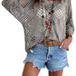 ⏰Last day sale 50% OFF🔥Womens Bohemian-Inspired Beige Crochet Top with V-Neck