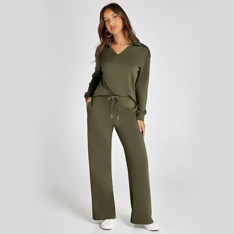 ⏳LAST DAY SALE 52% OFF!!☁️Women's 2 Piece Sets Outfits Casual Long Sleeve Sweatsuits Sets