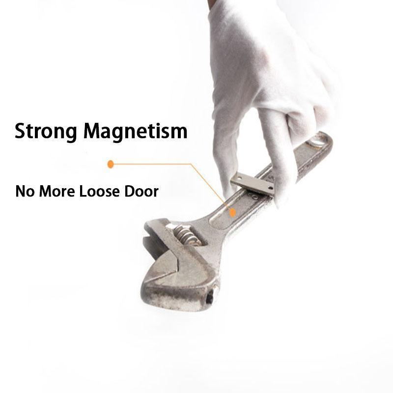 🚪 LIMITED-TIME 50% OFF🧲 6-Piece Ultra-Thin Magnetic Door Catch Set – No-Drill Installation, Strong Hold & Stainless Steel Design 🏠
